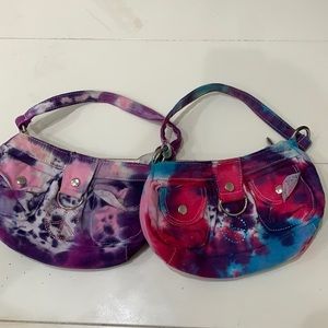 TIE DYE GIRL PURSES